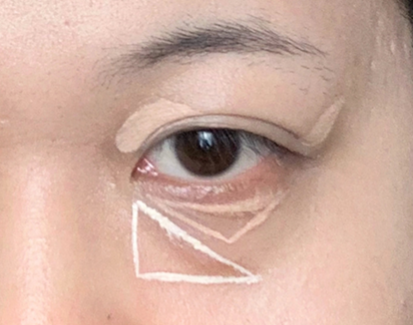 重度黑眼圈遮瑕方法，廣西化妝美妝培訓(xùn)教學(xué)