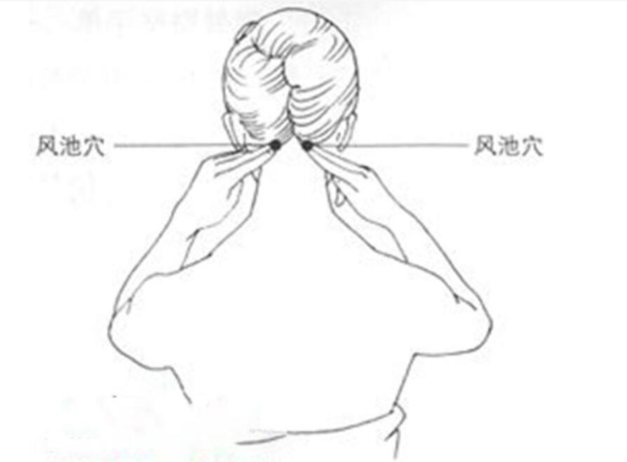 點按風(fēng)池有什么作用？南寧學(xué)美容經(jīng)絡(luò)