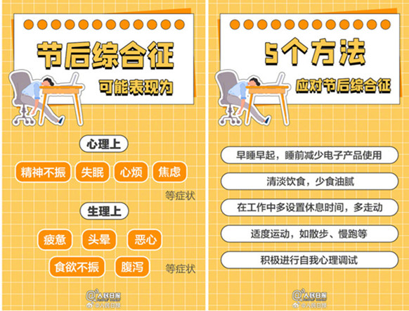 如何擺脫節(jié)后綜合癥？如何調(diào)整好狀態(tài)？