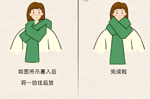 圍巾怎么系好看？廣西化妝形象造型培訓(xùn)