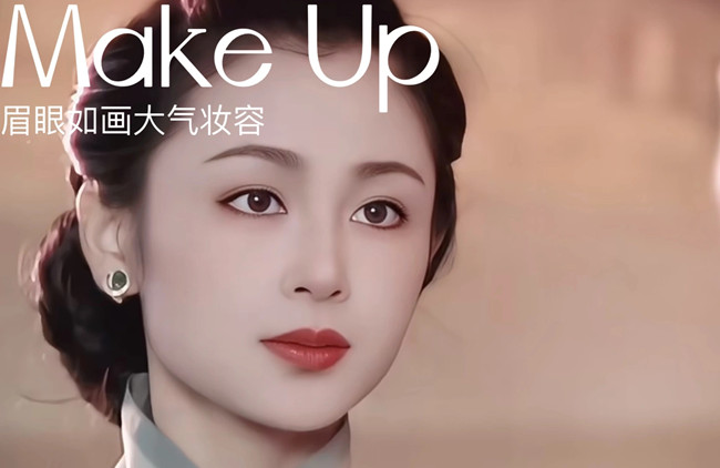 民國(guó)大女主妝容教程，南寧化妝專業(yè)培訓(xùn)
