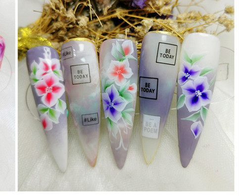 3D手繪美甲，南寧美甲學(xué)校排行榜推薦