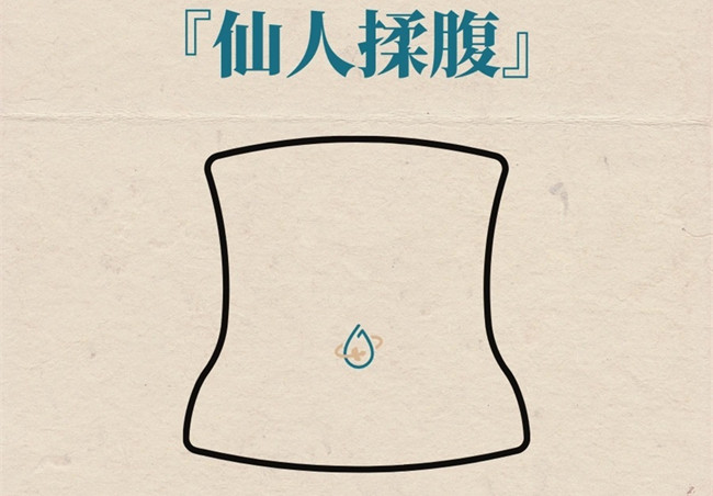 簡(jiǎn)單揉腹法，廣西美容美體專業(yè)分享教程
