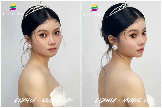 簡約優(yōu)雅新娘造型，從零開始學(xué)新娘妝