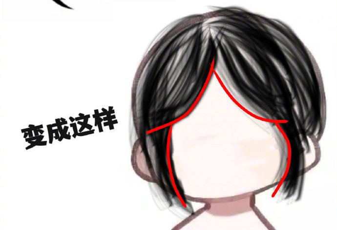 甜美八字劉海教程，學(xué)理發(fā)在南寧