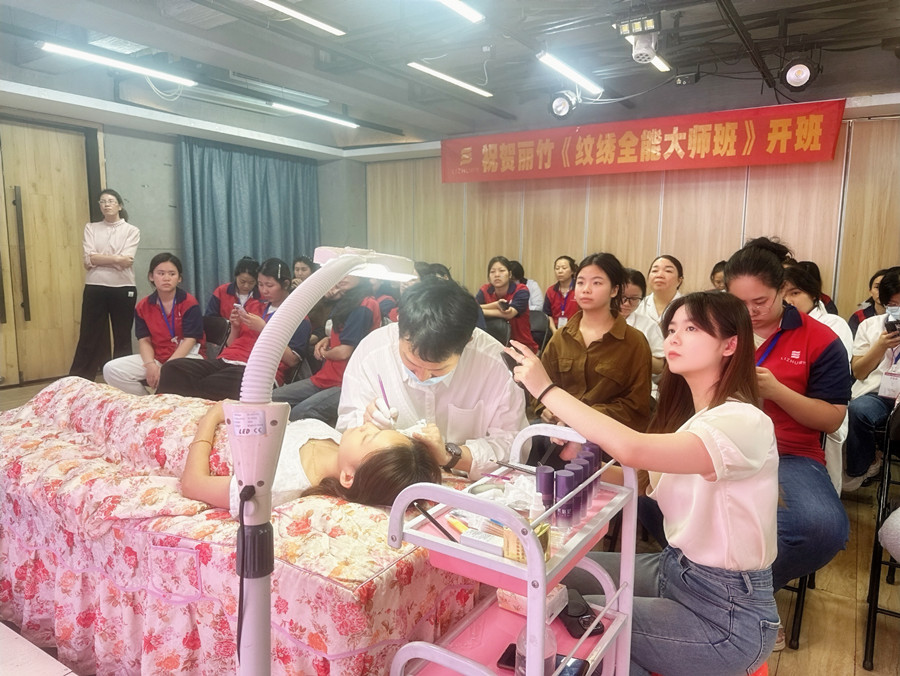 南寧紋繡培訓(xùn)開班，技術(shù)拓客技巧大放送