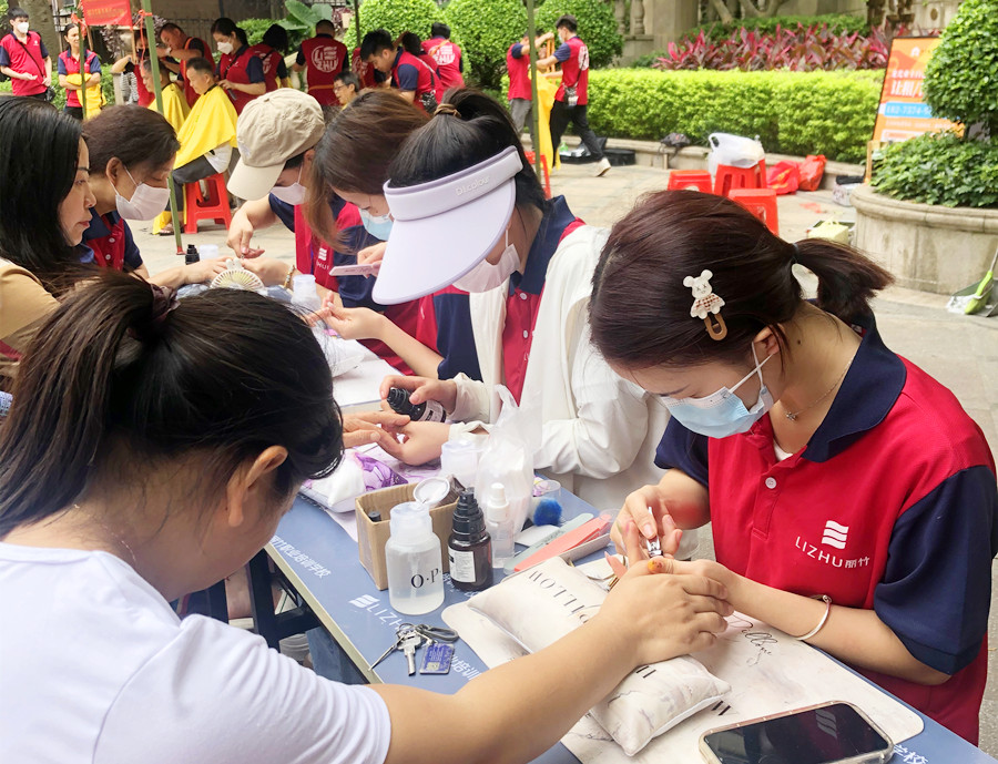 南寧美甲活動社區(qū)，麗竹學校專業(yè)能力受認可
