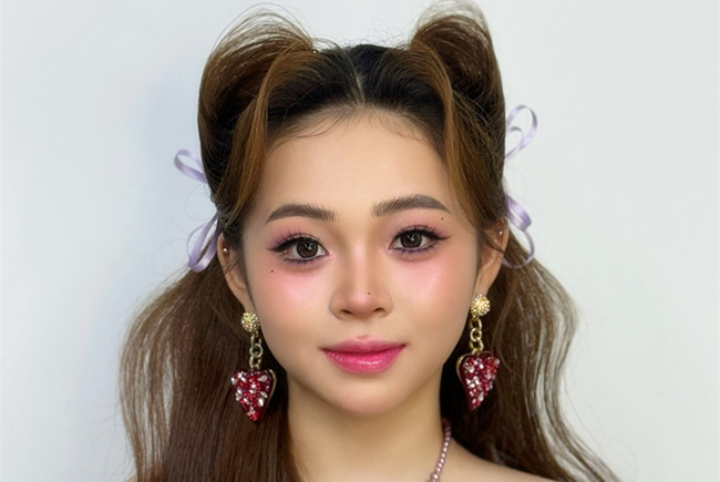 貓耳禮服造型，廣西化妝跟妝作品