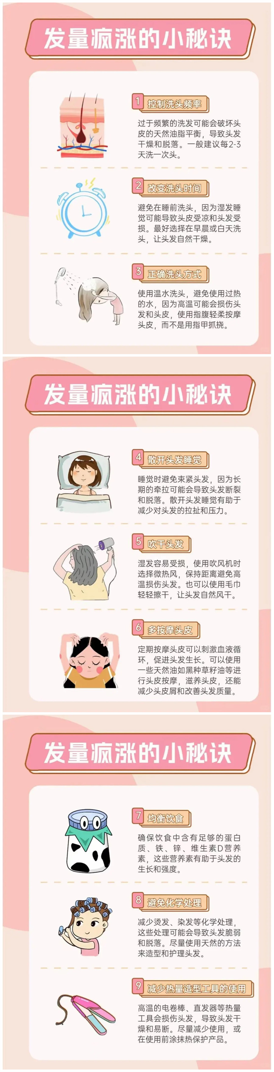 發(fā)量瘋漲的秘訣，廣西美發(fā)護(hù)發(fā)學(xué)校分享課件