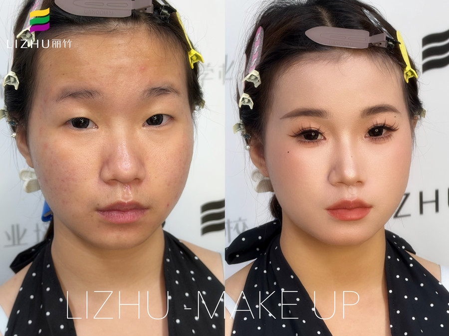 單眼皮調(diào)整技巧，廣西彩妝專業(yè)學(xué)校分享技巧