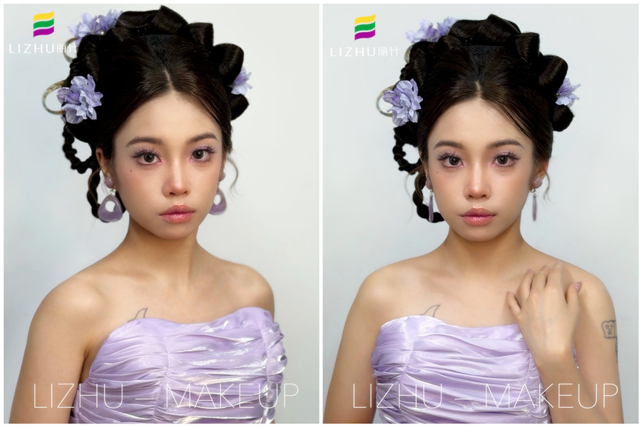 紫色新中式造型 | 初高中畢業(yè)女生學(xué)什么好？